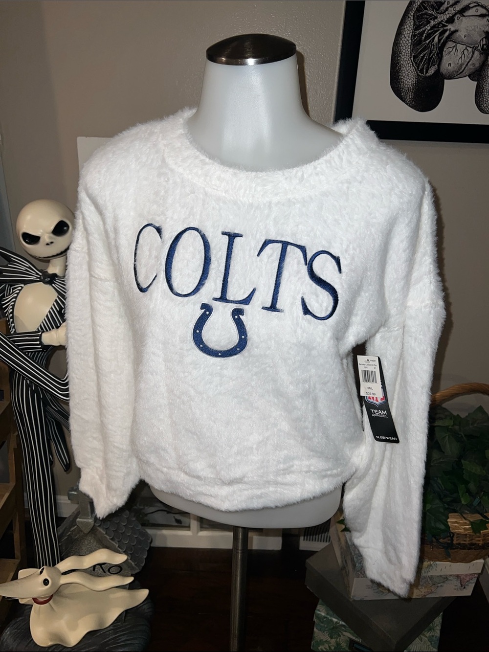 NFL Indianapolis Colts Sleepwear Sweater Top